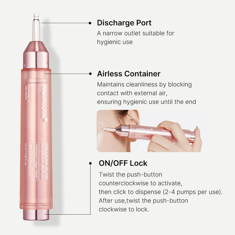 [Medicube] Milky Glow Lock Collagen Duo L Collagen Glazed Milky Glow Wrapping Mask (20-Min Use) + Collagen Glow Booster Milk Serum for Hydration & Radiance, Korean Skincare, K-Beauty