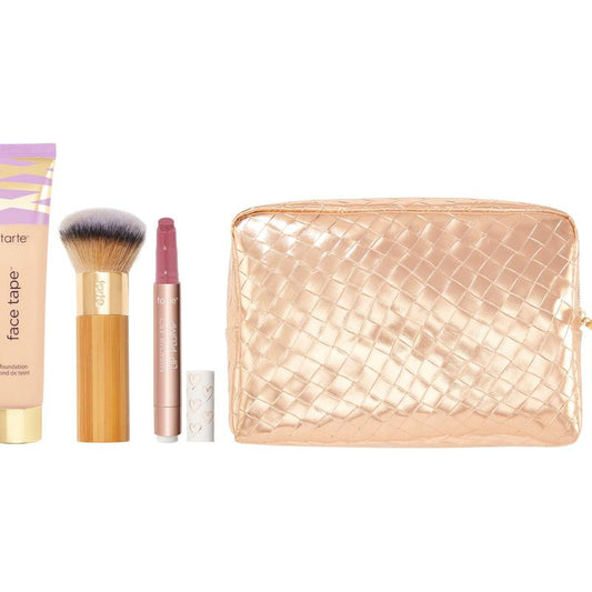 Tarte Super- Size Face Tape Foundation 3-Pc Kit with Bag