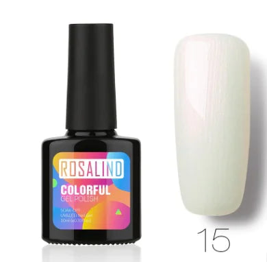 ROSALIND Solid Color UV Nail Gel Polish 10ml
