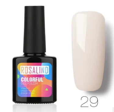 ROSALIND Solid Color UV Nail Gel Polish 10ml