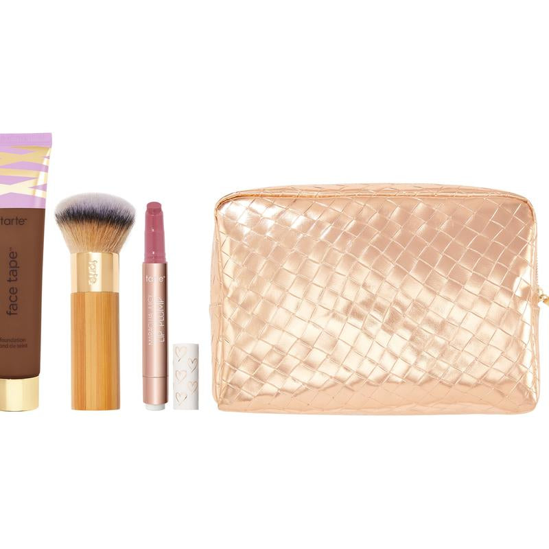 Tarte Super- Size Face Tape Foundation 3-Pc Kit with Bag