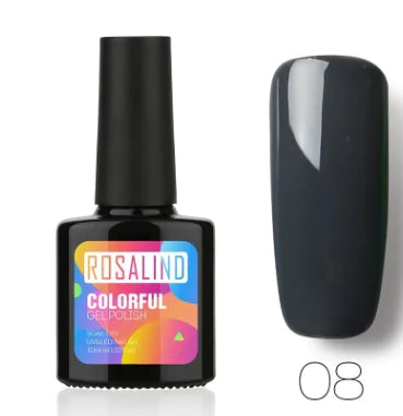 ROSALIND Solid Color UV Nail Gel Polish 10ml