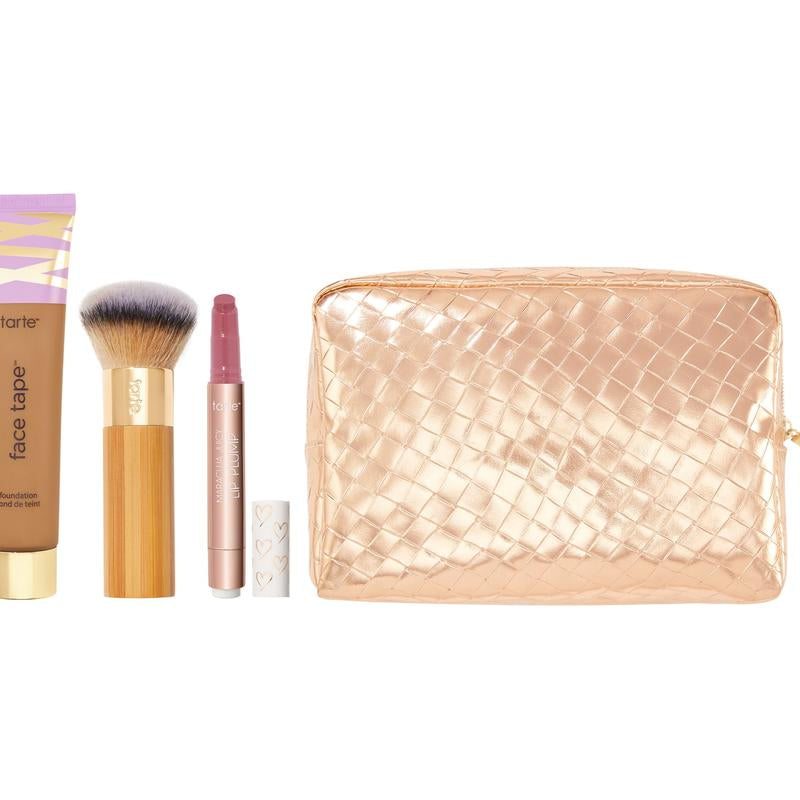 Tarte Super- Size Face Tape Foundation 3-Pc Kit with Bag