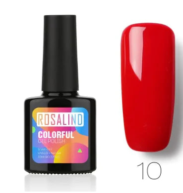 ROSALIND Solid Color UV Nail Gel Polish 10ml