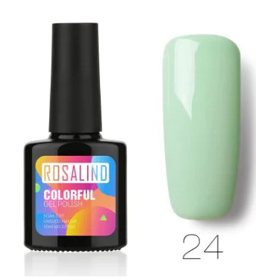 ROSALIND Solid Color UV Nail Gel Polish 10ml
